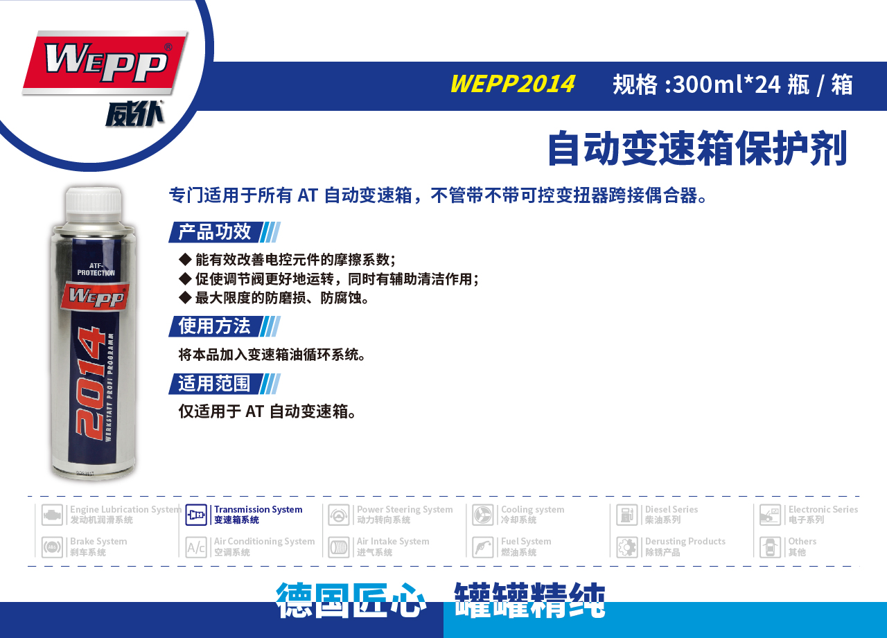 WEPP2014 自動(dòng)變速箱保護(hù)劑(圖1)